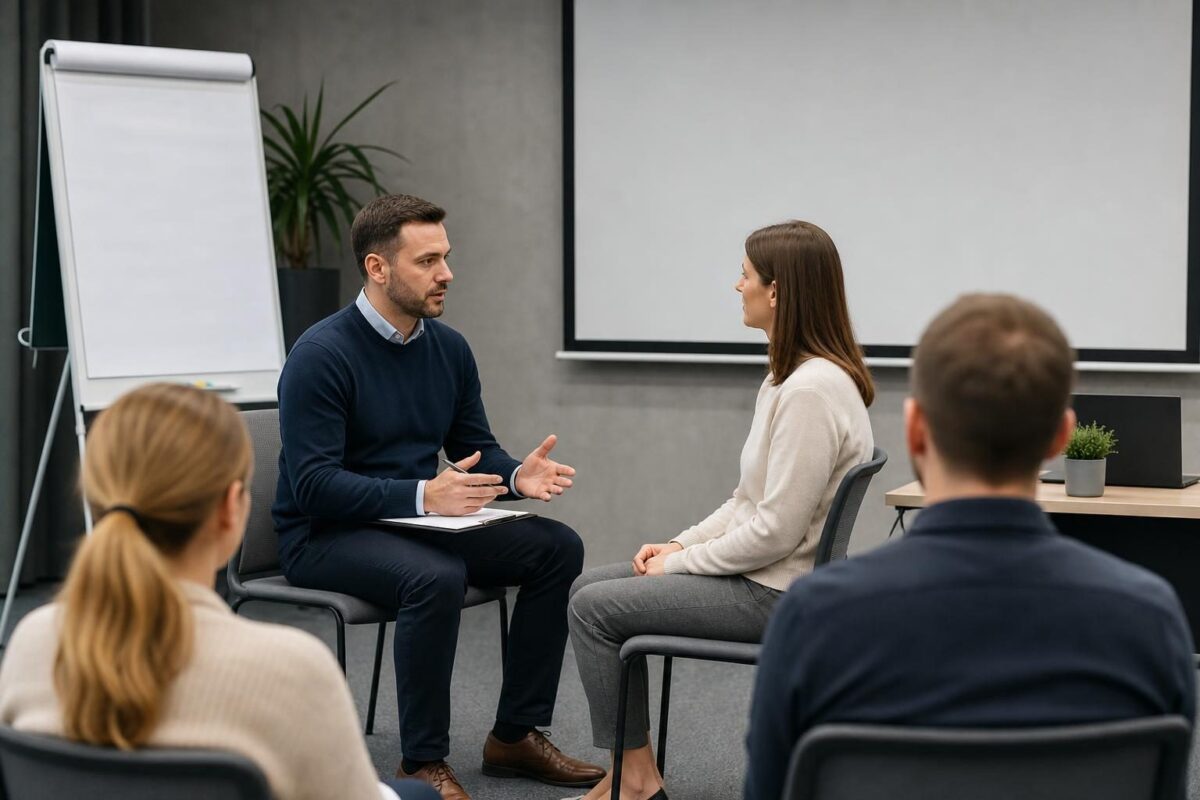 Menadżer uczący się udzielania feedbacku i motywowania bez premii